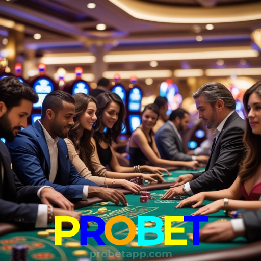 PROBET: Jogos de Mesa ao Vivo - Imersão Total, Slots - Grandes Prêmios, Roleta - Altas Chances